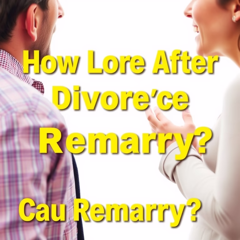 How Long After You Divorce Can You Remarry?